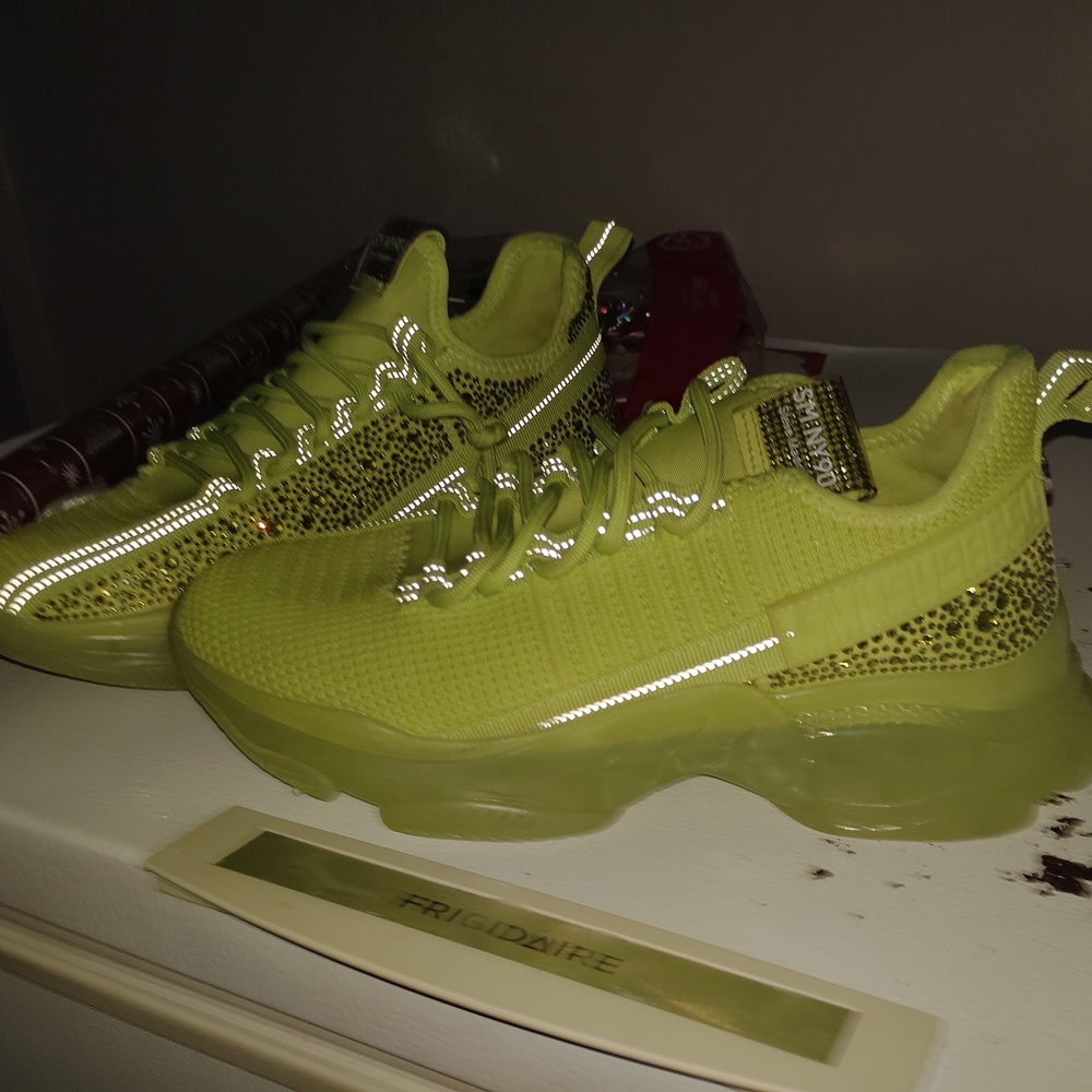 Steve Madden Lime Green Sneakers